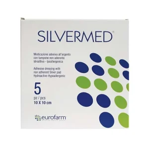 پانسمان نقره چسبدار سیلورمد 10x10