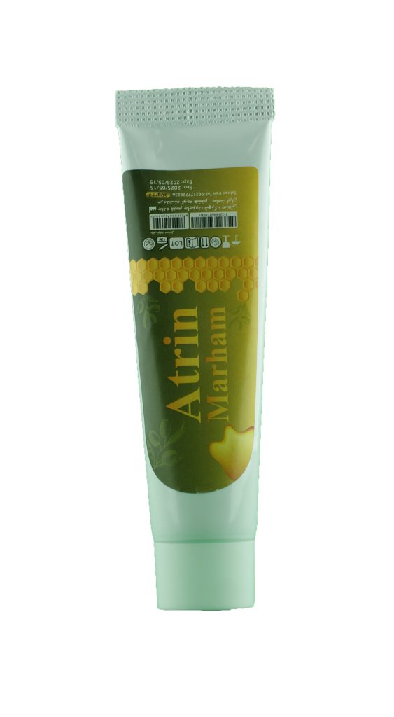 ژل عسل آترین مرهم 50 گرمی تیوپی